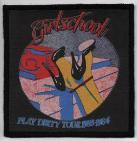 Girlschool Pdt - Small Printed Patch