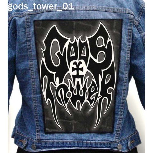 Gods Tower 01 - Photo Quality Printed Back Patch