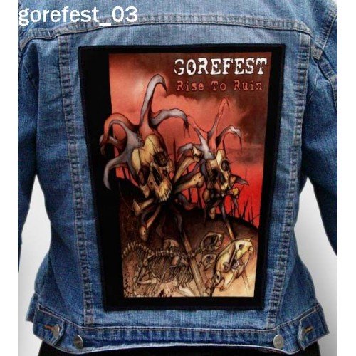 Gorefest 03 - Photo Quality Printed Back Patch