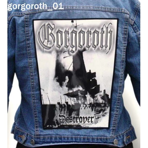 Gorgoroth 01 - Photo Quality Printed Back Patch