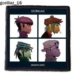 Gorillaz 16 - Small Printed Patch
