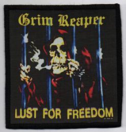 Grim Reaper Lff - Small Printed Patch