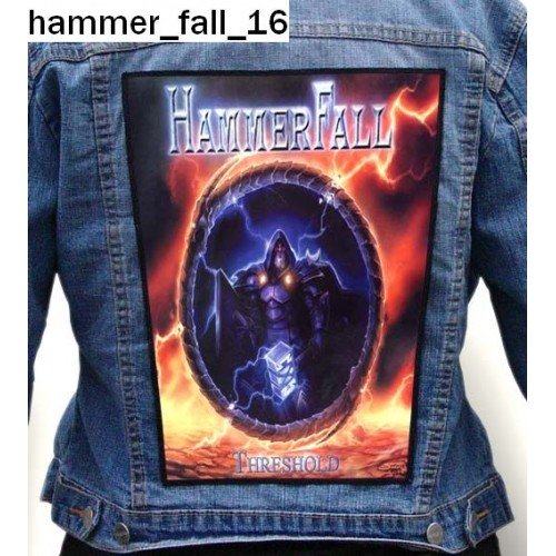 Hammer Fall 16 - Photo Quality Printed Back Patch