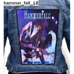 Hammer Fall 18 - Photo Quality Printed Back Patch