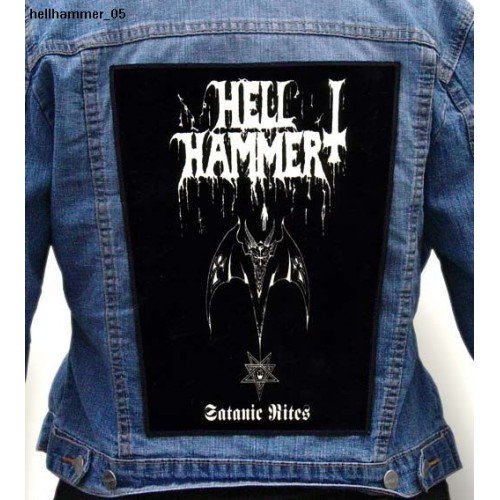 Hellhammer 05 - Photo Quality Printed Back Patch