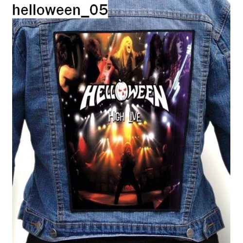Helloween 05 - Photo Quality Printed Back Patch