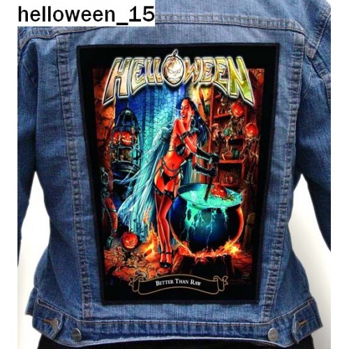 Helloween 15 - Photo Quality Printed Back Patch