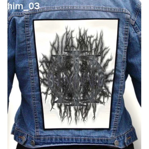 Him 03 - Photo Quality Printed Back Patch