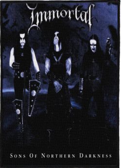 Immortal Sond - Monster Size Printed Back Patch (30x41cm - 11.7x 16.1inch)