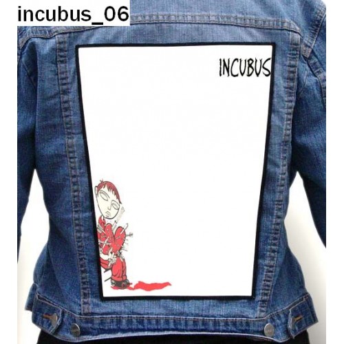 Incubus 06 - Photo Quality Printed Back Patch