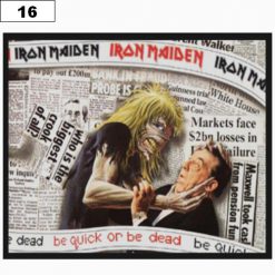Iron Maiden Be 9216 - Small Printed Patch