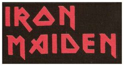 Iron Maiden Log 13076 - Small Printed Patch