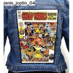 Janis Joplin 04 - Photo Quality Printed Back Patch