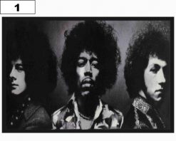 Jimi Hendrix Ex 9303 - Small Printed Patch