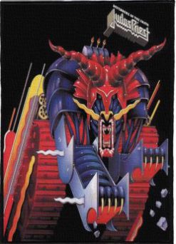 Judas Priest Dotf - Monster Size Printed Back Patch (30x41cm - 11.7x 16.1inch)