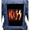 Kiss 01 - Photo Quality Printed Back Patch