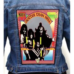 Kiss 12 - Photo Quality Printed Back Patch