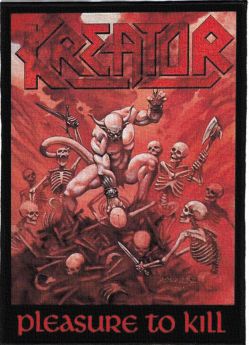 Kreator Ptk - Monster Size Printed Back Patch (30x41cm - 11.7x 16.1inch)
