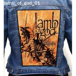 Lamb Of God 01 - Photo Quality Printed Back Patch