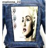 Madonna 22 - Photo Quality Printed Back Patch