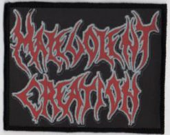 Malevolent Creation Logo2 - Small Printed Patch