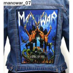 Manowar 07 - Photo Quality Printed Back Patch