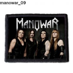 Manowar 09 - Small Printed Patch