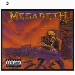 Megadeth Peace 9548 - Small Printed Patch