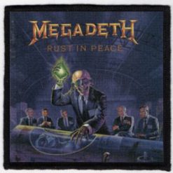 Megadeth Rip - Small Printed Patch