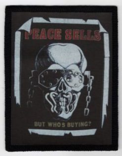 Megadeth Peace Sells But Who S Buying 02 - Small Printed Patch