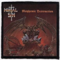 Mortal Sin Md2 - Small Printed Patch