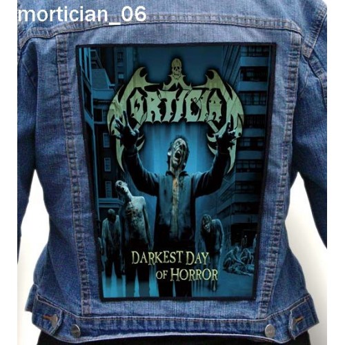 Mortician 06 - Photo Quality Printed Back Patch
