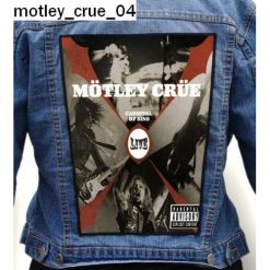 Motley Crue 04 - Photo Quality Printed Back Patch