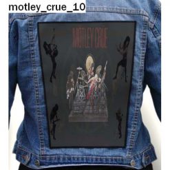 Motley Crue 10 - Photo Quality Printed Back Patch