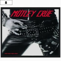 Motley Crue Too 9595 - Small Printed Patch