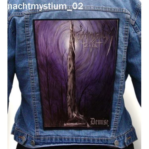 Nachtmystium 02 - Photo Quality Printed Back Patch