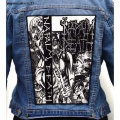 Napalm Death 12 - Photo Quality Printed Back Patch