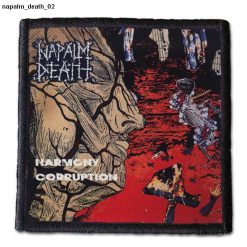 Napalm Death 02 - Small Printed Patch