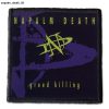 Napalm Death 05 - Small Printed Patch