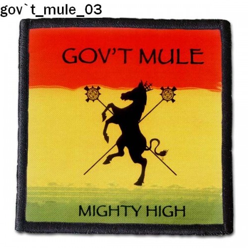 Gov`T Mule 03 - Small Printed Patch