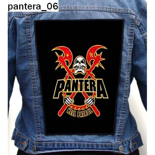 Pantera 06 - Photo Quality Printed Back Patch