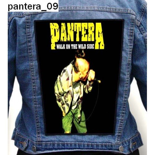 Pantera 09 - Photo Quality Printed Back Patch