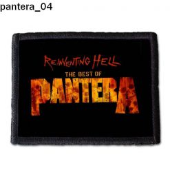 Pantera 04 - Small Printed Patch
