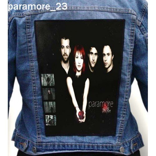 Paramore 23 - Photo Quality Printed Back Patch