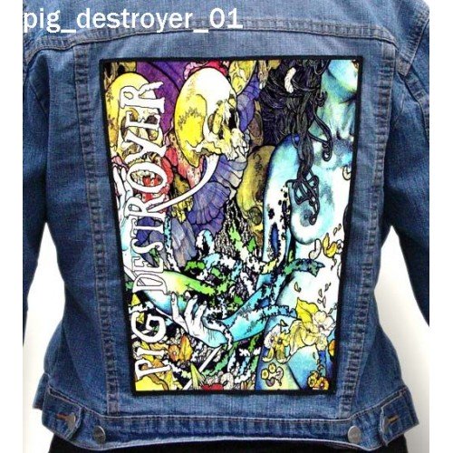 Pig Destroyer 01 - Photo Quality Printed Back Patch