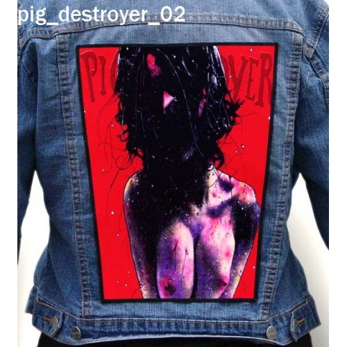 Pig Destroyer 02 - Photo Quality Printed Back Patch