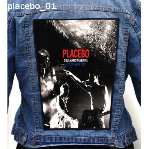 Placebo 01 - Photo Quality Printed Back Patch
