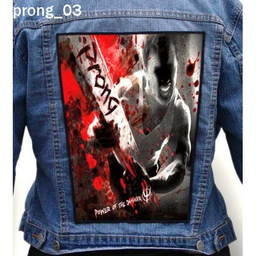 Prong 03 - Photo Quality Printed Back Patch
