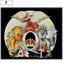 Queen A Day At 9745 - Small Printed Patch