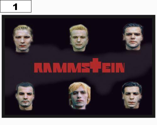 Rammstein Logo 9775 - Small Printed Patch